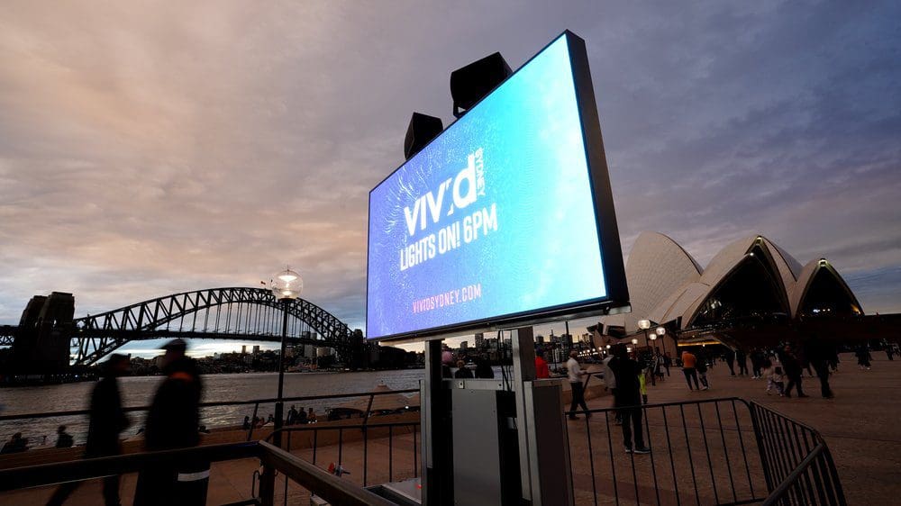 Supporting Destination NSW in the delivery of Vivid Sydney Festival