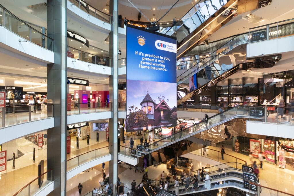 CMS and advertising network displays for Westfield – Australia and New Zealand